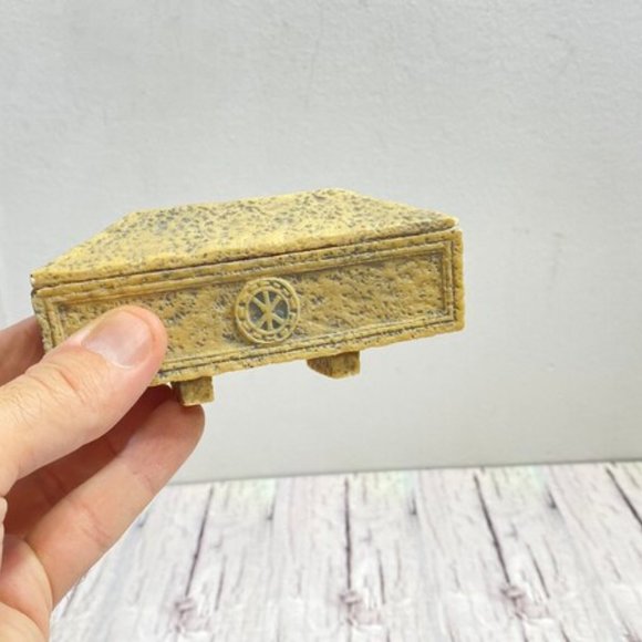 Small Keepsake Box, small rectangularChest, Small Treasure Chest, Jewelry Box wi - Picture 10 of 10